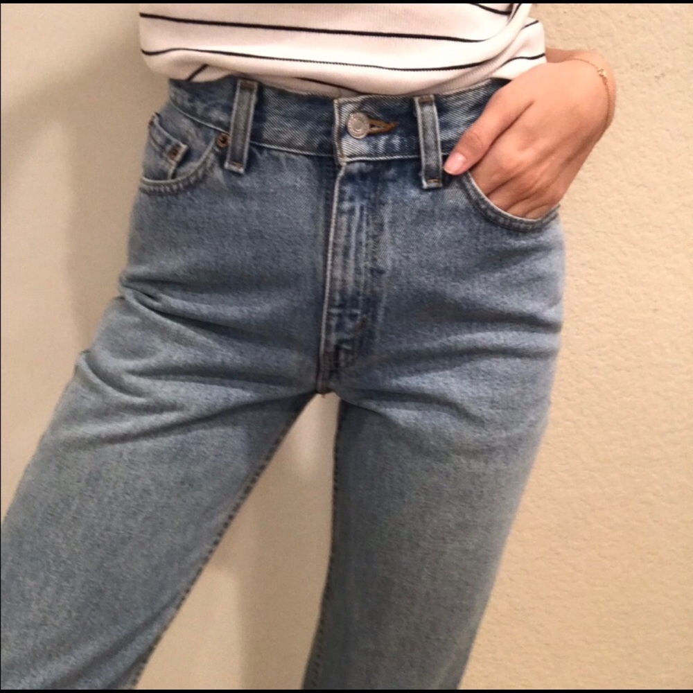 Levi 512 High Waisted Jeans